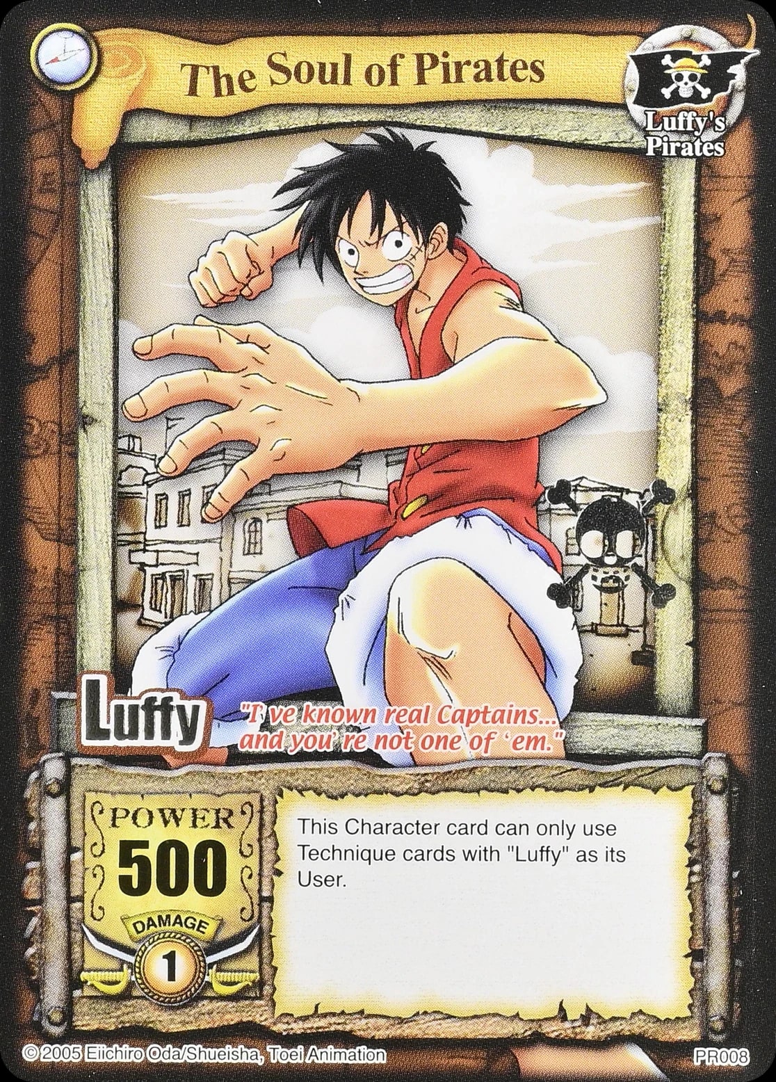 PR008 The Soul of Pirates, U.S. treatment